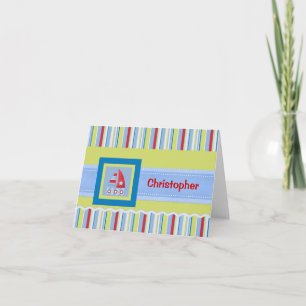 Carte de correspondance personnalisée pour enfant 
