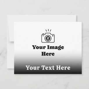 Carte De Correspondance Personnalisez-la avec votre photo et votre texte p