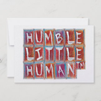 Carte De Correspondance Petit Humain Humble (MD)