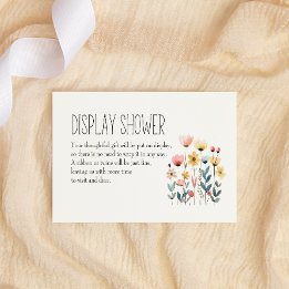 Carte De Correspondance Petite ferme Nursery Animaux Baby Display Douche N