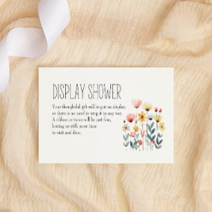 Carte De Correspondance Petite ferme Nursery Animaux Baby Display Douche N