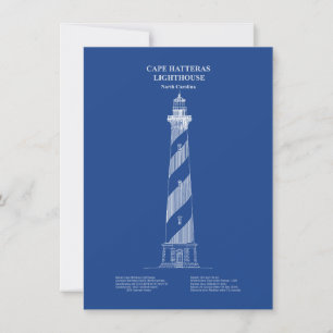 Carte De Correspondance Phare de Cape Hatteras - Caroline du Nord - AD
