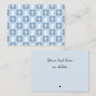 Carte De Correspondance Pharmacie Pharmacienne Pharmacie Appréciation tech