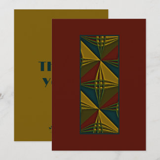 Carte De Correspondance "Pivotal & Colorful" (Personalize) Flat Note Card