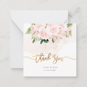 Carte De Correspondance PixDezines Elégant H2 rose pâle pâle