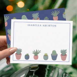 Carte De Correspondance Plantes de jardinage personnelles