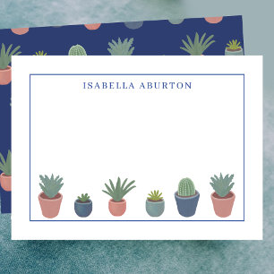 Carte De Correspondance Plantes de jardinage personnelles