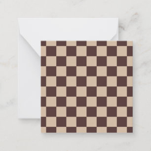 Carte De Correspondance Plateau de contrôle Brown café