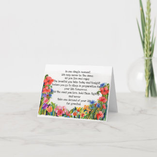 Carte de correspondance pliée