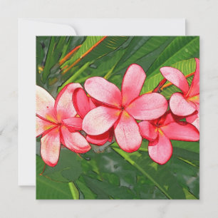 Carte De Correspondance Plumeria