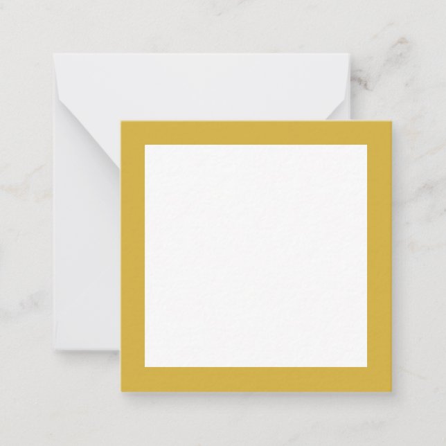 Carte De Correspondance Police Serif Simple Professionnel Plain Or Blanc (Devant)