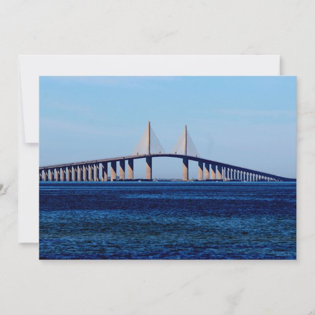 Carte De Correspondance Pont Sunshine Skyway (Devant)