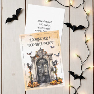Carte De Correspondance Pop d'Halloween customisée par