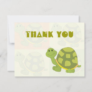 Carte De Correspondance Pop Turtle Merci Notes