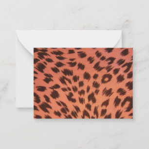 CARTE DE CORRESPONDANCE POSTER DE ANIMAL ROSE