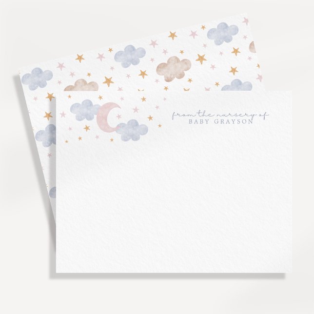 Carte de correspondance pour chambre de bébé garço (Créateur téléchargé)