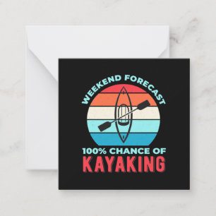 Carte De Correspondance Prévisions de week-end 100 Chances de faire du kay