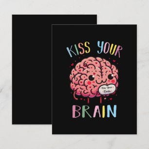 Carte De Correspondance Professeur Kiss Your Brain