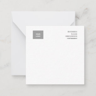 Carte De Correspondance Professionnel Moderne Plain Simple