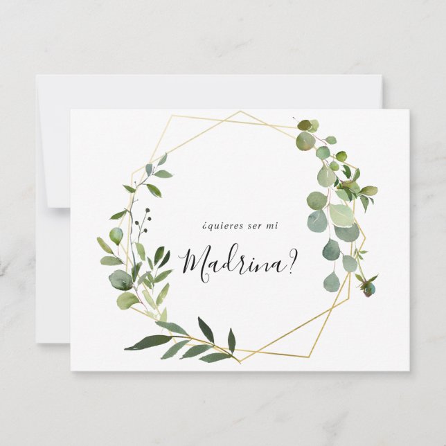 Carte De Correspondance Proposition d'une servante espagnole géométrique e (Devant)