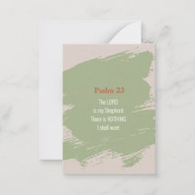 Psaume 23 Verse