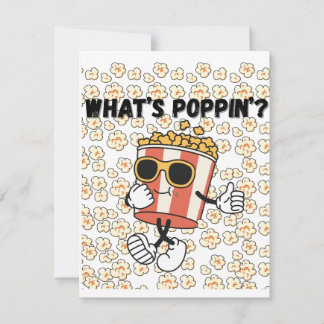 Carte De Correspondance Quel est le Popcorn de Poppin