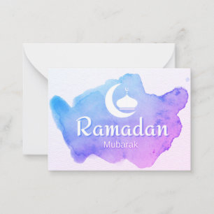Carte De Correspondance Ramadan Moubarak