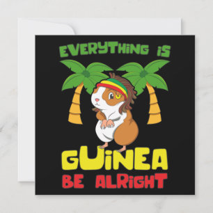 Carte De Correspondance Rasta Guinea Pig