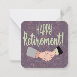 Carte De Correspondance Retraite Heureuse