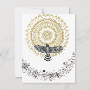 Carte De Correspondance Rêves de faucon