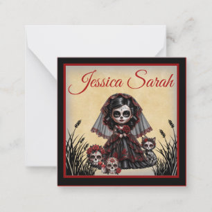 Carte De Correspondance Romance Sombre _ Princesse Sombre