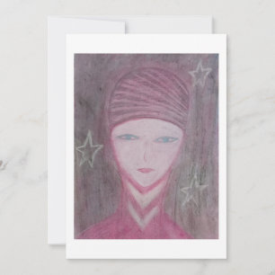 Carte De Correspondance Rose