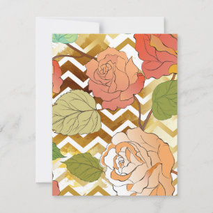 Carte De Correspondance Rose 28