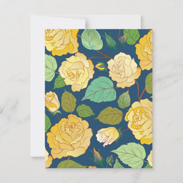 Carte De Correspondance Roses 2 (Devant)