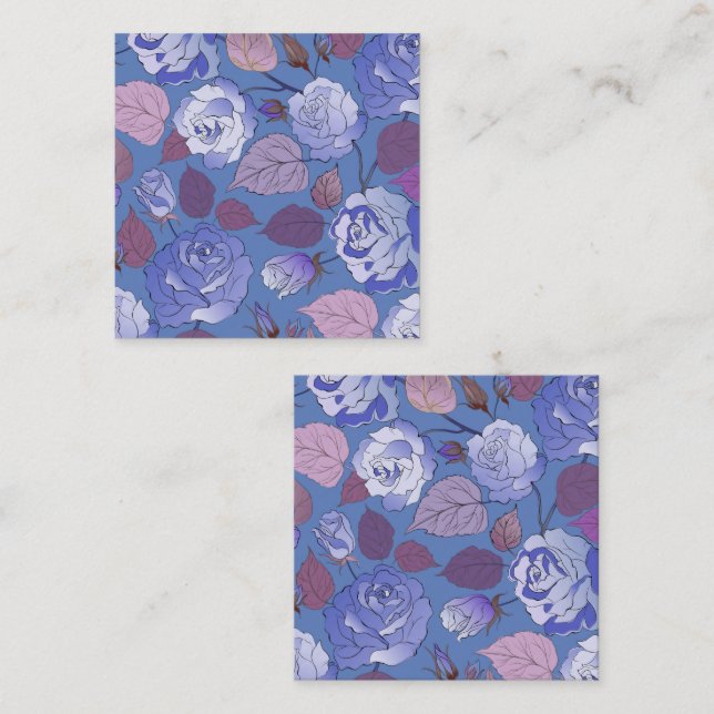 Carte De Correspondance Roses 32 (Devant / Derrière)