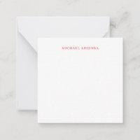 Rouge Blanc Minimaliste Simple Plain Moderne Propr