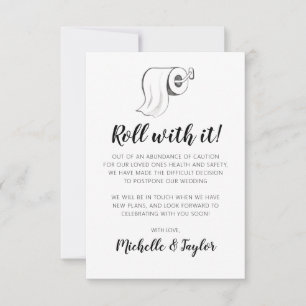 Carte De Correspondance Rouleau mignonne avec elle Rouleau reportée avec e