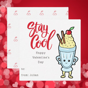 Carte De Correspondance Saint-Valentin Enfants Mignon Minimaliste Moderne