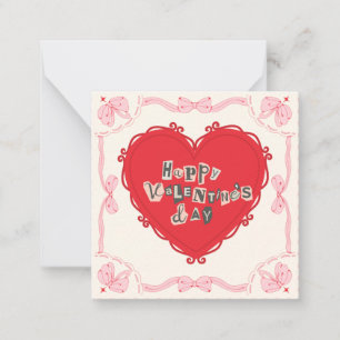 Carte De Correspondance Saint-Valentin polyvalente
