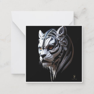 Carte De Correspondance Salutations avec Sir Khan