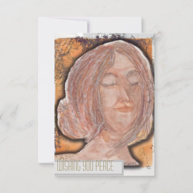 Carte De Correspondance Salutations pacifiques (Devant)