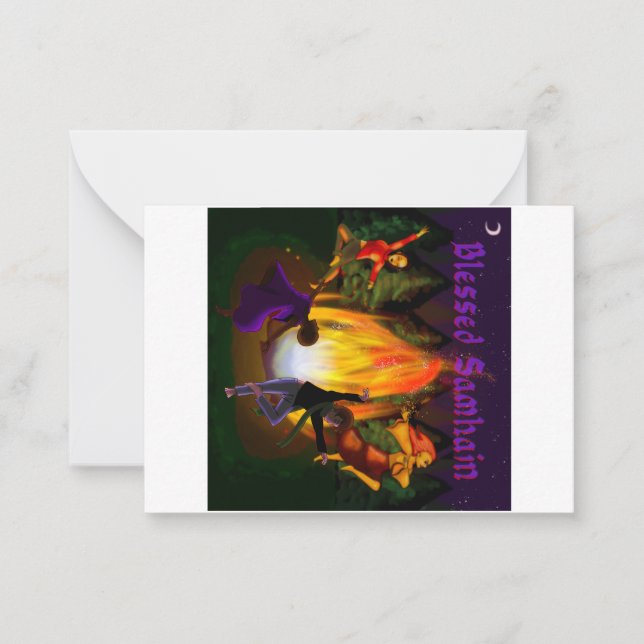 Carte De Correspondance Samhain (Devant)