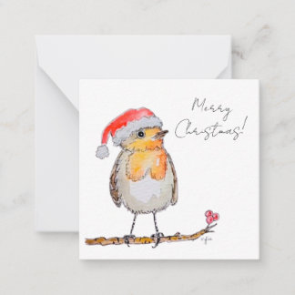 Carte De Correspondance Santa Robin