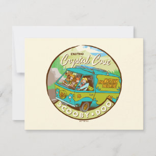 Carte De Correspondance Scooby-Doo   Gang Traversant "Crystal Cove"
