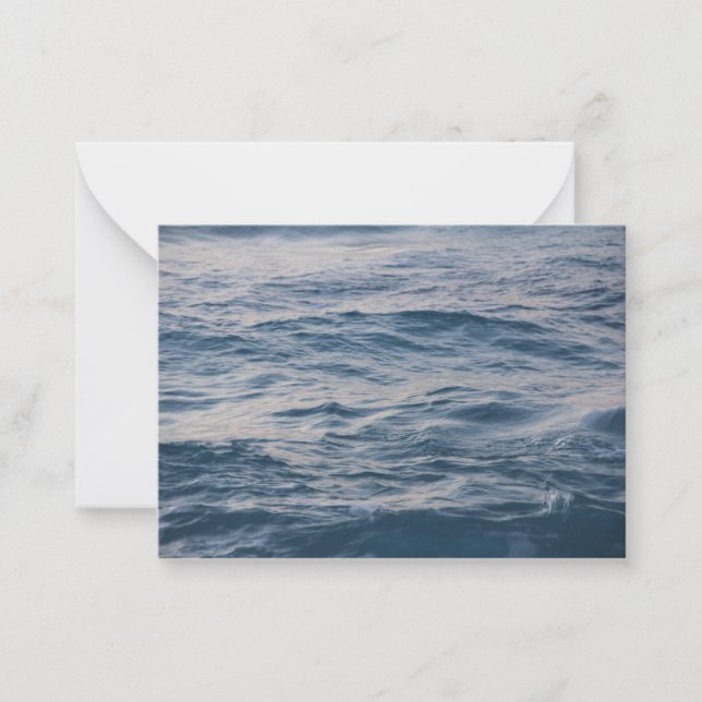 Carte De Correspondance Sea water closeup (Devant)