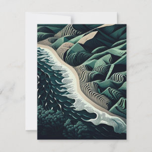 Carte De Correspondance Serene Shores