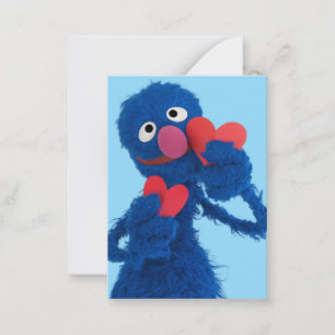 Carte De Correspondance Sesame Street La Saint-Valentin de Grover