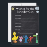 Carte De Correspondance Sesame Street Pals Chalkboard Birthday Girl Wings<br><div class="desc">Célébrez l'anniversaire de votre enfant avec ces jolies cartes de voeux d'anniversaire de Sesame Street! © 2024 Sesame Workshop. www.sesamestreet.org</div>