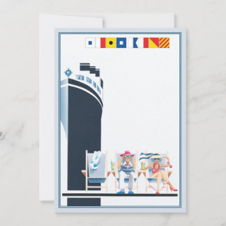 Carte De Correspondance Ship Ahoy ©