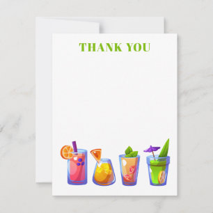 Carte De Correspondance Simple Chic Moderne Minimaliste Merci 